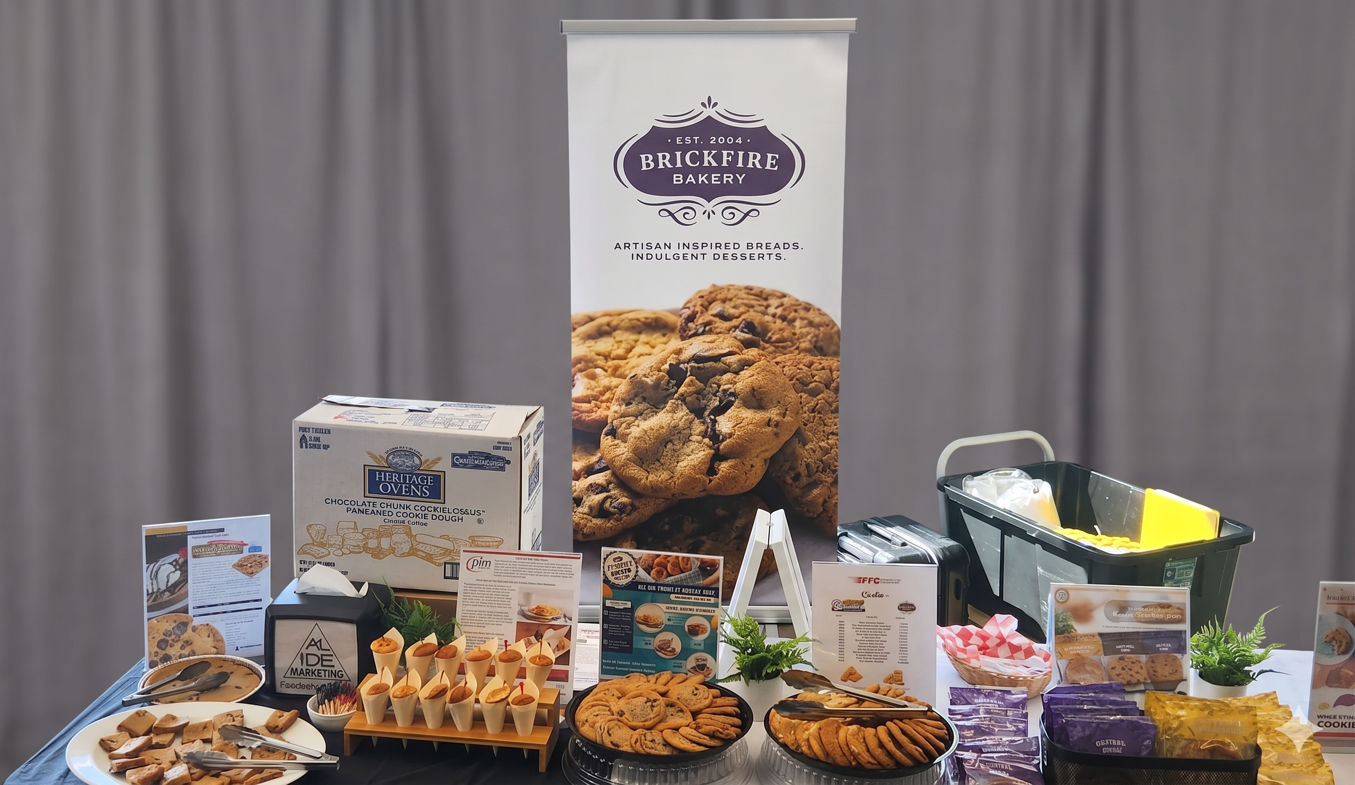 Artisan inspired breads. Idulgent desserts. Brickfire Bakery.