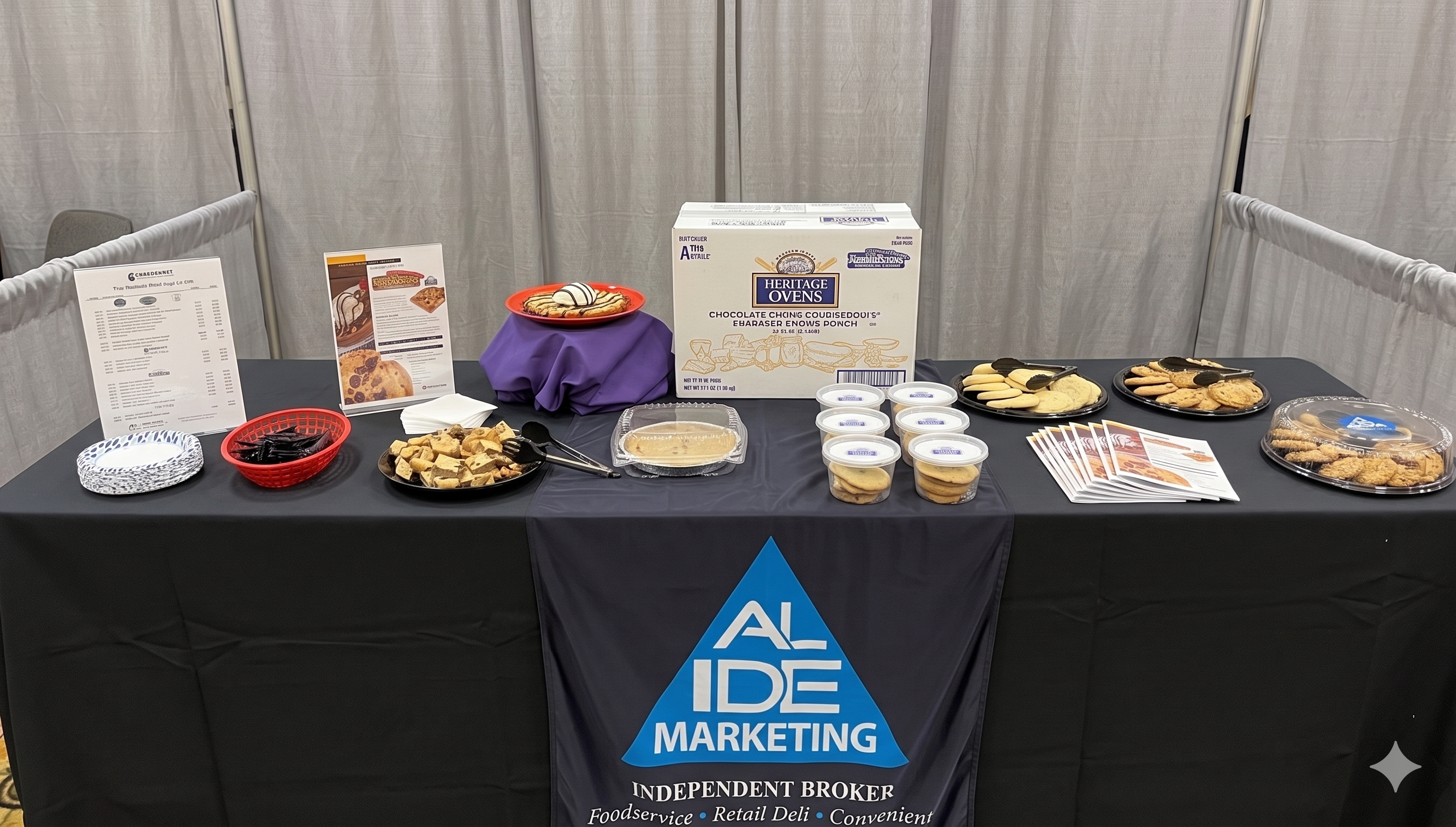 Bread and dessert selections for breakfast, lunch, and dinner. Unbaked, par-baked, and prebaked items are available in several categories, including breads, pastries, pies, cakes, and more.